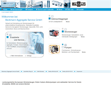 Tablet Screenshot of bemag-hamburg.de